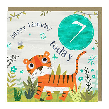 Card 7 Today Tiger